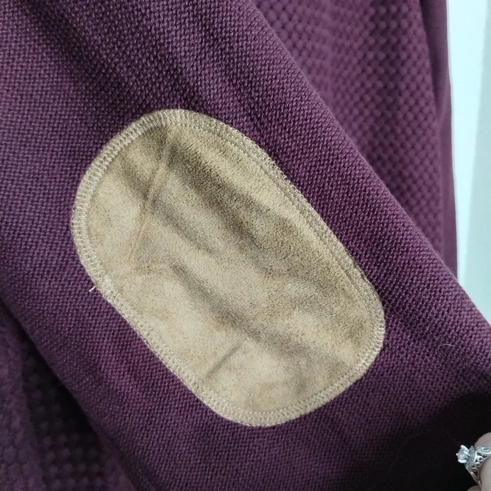 Lety & Me Josey Elbow Patch Sweater size 3X